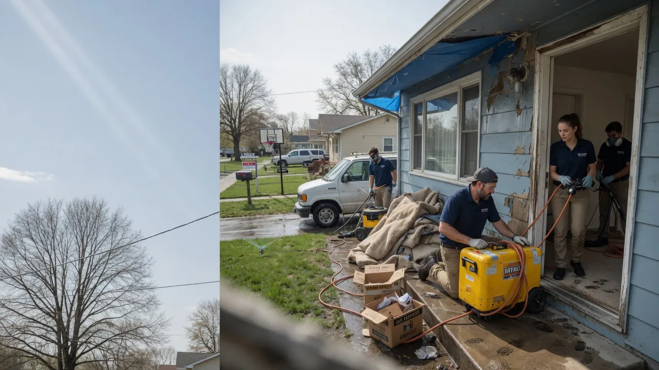 Basement Flood Cleanup in Belfield, ND near me